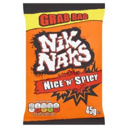 Picture of Nik Naks Nice n Spicy Grab Bag 45g x36